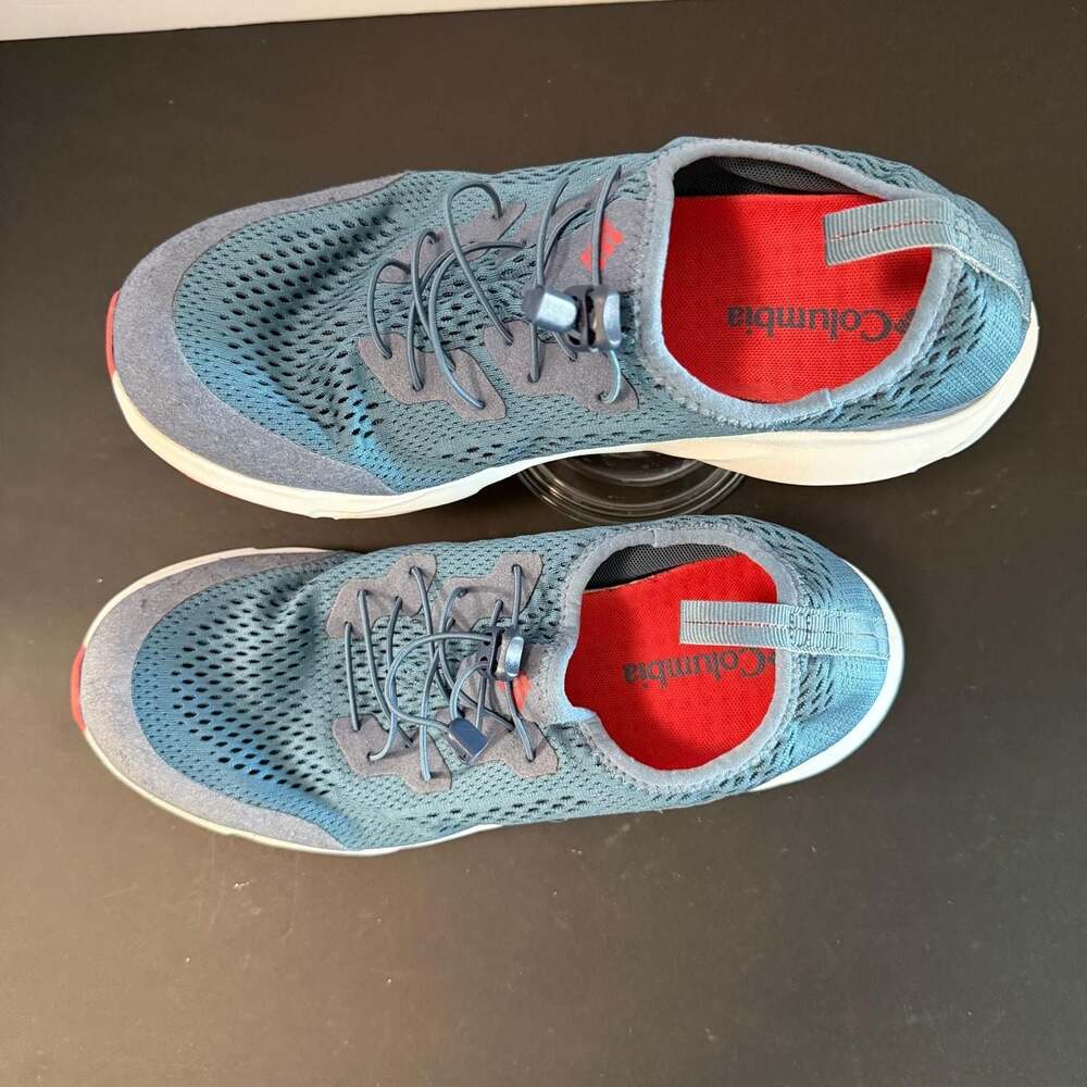 Columbia Women Drainmaker IV Water Shoes Blue Red Size 9 - Picture 6 of 16
